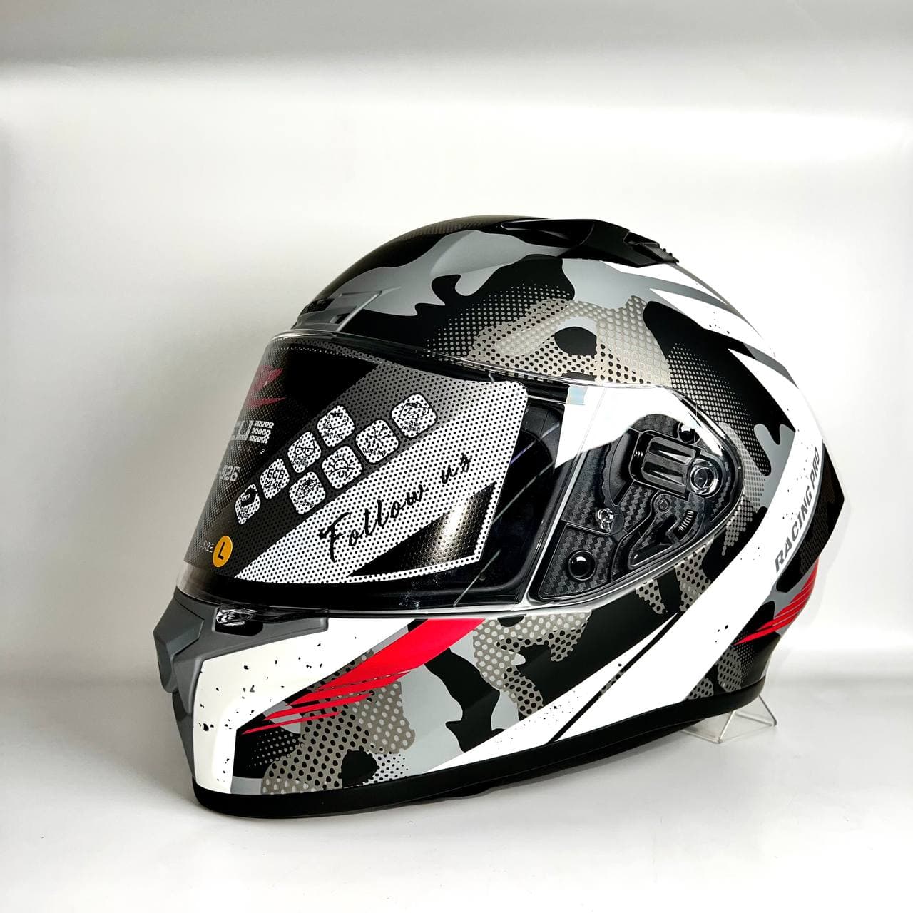 Zeus Helmets Model 826 Matt Military Grey - Kmx Helmets