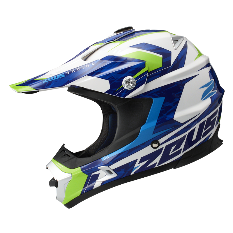 Zeus ZS-951 MX Helmets Green - KMX Helmets