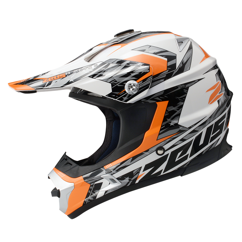 Zeus ZS-951 MX Helmets Orange - KMX Helmets