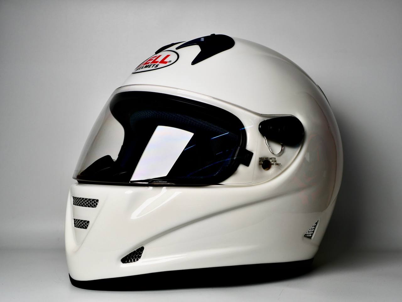 Bell Helmets Model M5 Solid White - Kmx Helmets